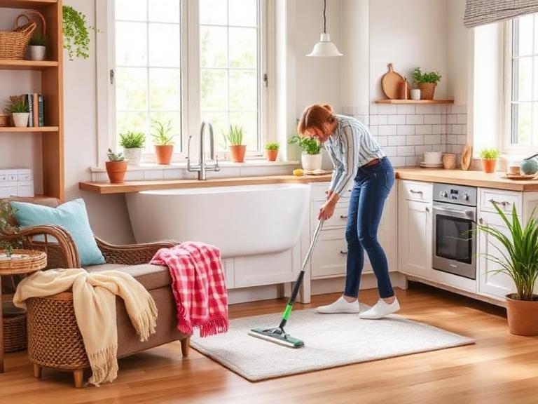 eco-friendly cleaning methods to maintain a healthier home